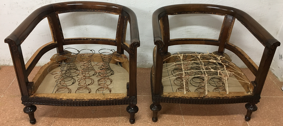 Arguelles butaca de muelles